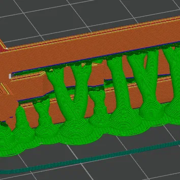 Giá đỡ kệ tủ bếp 7/8" (lỗ peg 1/4")