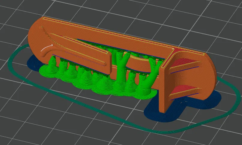 Giá đỡ kệ tủ bếp 7/8" (lỗ peg 1/4") - Image 2