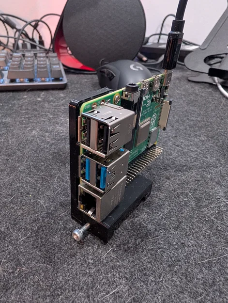 Kẹp DIN Rail cho Raspberry Pi 4 - Image 2