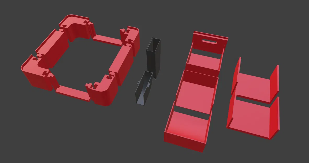 AD5X Riser kèm poop chute và drawer - Image 8