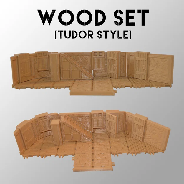 Wood Set - Bản phát hành chính thức từ DungeonFab - Image 1