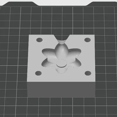 Khuôn đúc (Casting mold) hình bông hoa