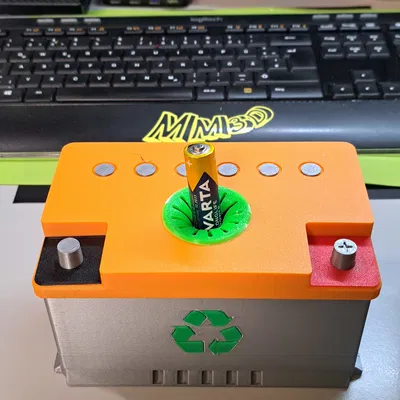 Pin hay Tiền? Hộp lưu trữ pin xe hơi đa dụng