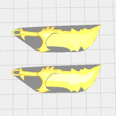 Espadas del Caos – Móc khóa God of War