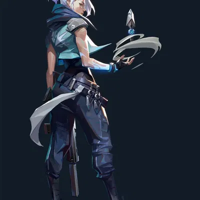 Mô hình Jett – Valorant Fan Art (Wind Agent) in 3D