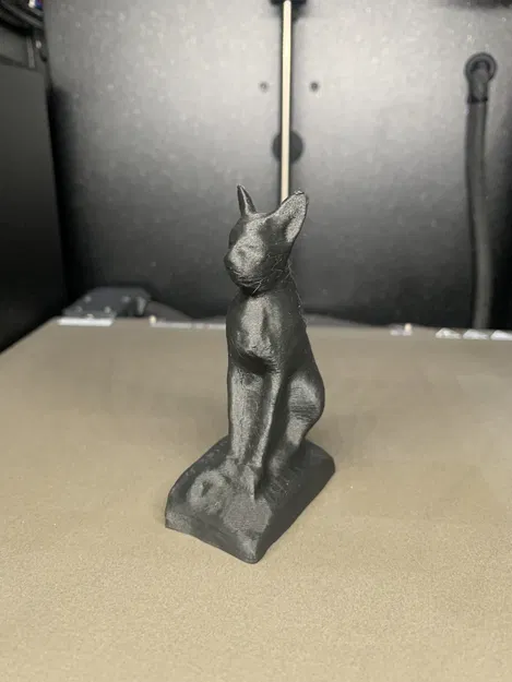 Bản quét 3D tượng mèo Ai Cập (Egyptian Cat Statue 3D Scan) - Image 1