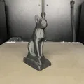 Bản quét 3D tượng mèo Ai Cập (Egyptian Cat Statue 3D Scan) - Thumbnail 3