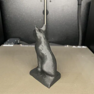 Bản quét 3D tượng mèo Ai Cập (Egyptian Cat Statue 3D Scan)