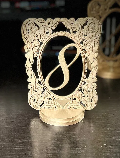 Bảng số để bàn (letrero de numeros) - Image 2