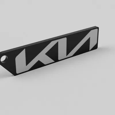 Móc khóa KIA - thiết kế logo mới