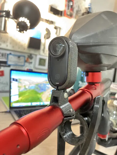 Ngàm gắn nòng paintball cho Insta360 GO 3S (Action Cam Barrel Mount) - Image 1