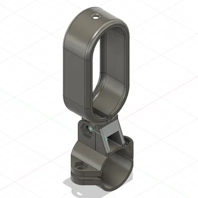 Ngàm gắn nòng paintball cho Insta360 GO 3S (Action Cam Barrel Mount)