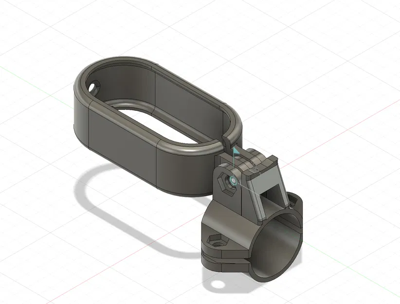 Ngàm gắn nòng paintball cho Insta360 GO 3S (Action Cam Barrel Mount) - Image 6