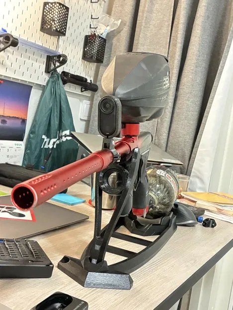 Ngàm gắn nòng paintball cho Insta360 GO 3S (Action Cam Barrel Mount) - Image 10