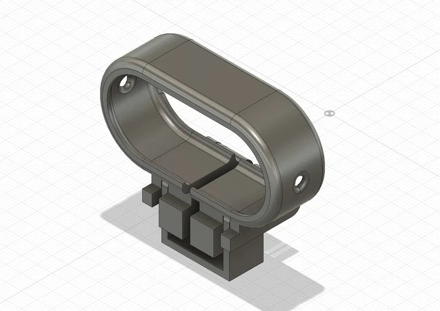 Ngàm gắn camera Insta360 GO 3S cho mặt nạ paintball (Action Cam Mount) - Image 2