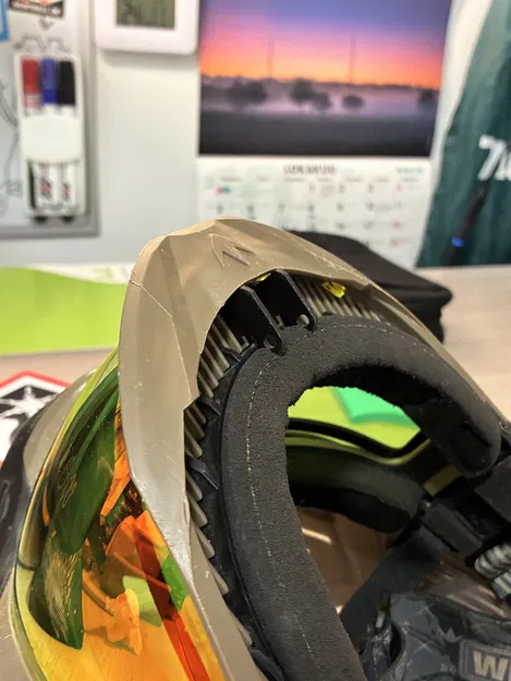 Ngàm gắn camera Insta360 GO 3S cho mặt nạ paintball (Action Cam Mount) - Image 8