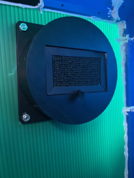 Adaptor quạt 120mm gắn filtor (120mm fan to filtor) - Image 1