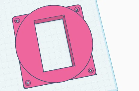 Adaptor quạt 120mm gắn filtor (120mm fan to filtor) - Image 2