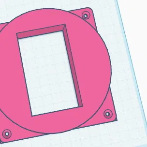 Adaptor quạt 120mm gắn filtor (120mm fan to filtor)