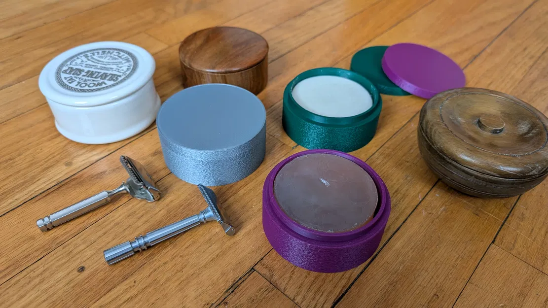 Hũ đựng shave soap 5 oz kèm nắp - Image 2