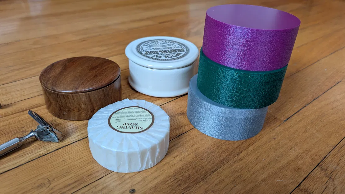 Hũ đựng shave soap 5 oz kèm nắp - Image 3