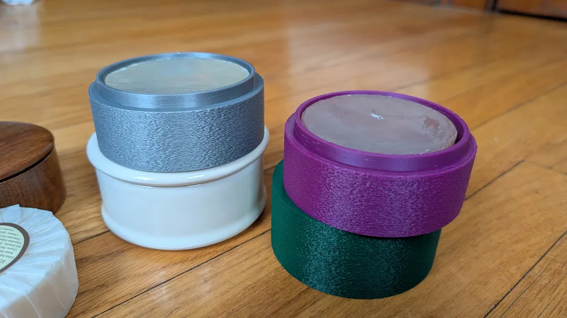 Hũ đựng shave soap 5 oz kèm nắp - Image 5