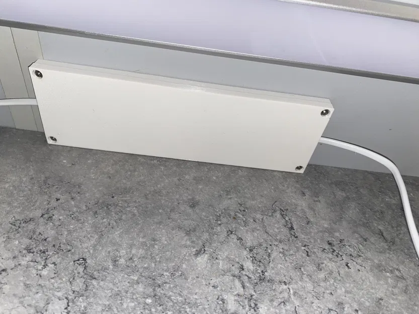 Nắp che dây cáp cho đèn gắn dưới tủ - Image 2