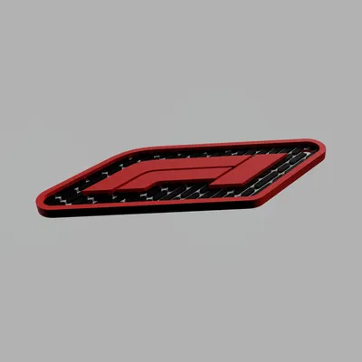 Móc khóa cảm hứng Formula One – Texture 3D