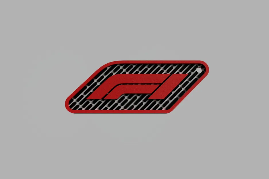 Móc khóa cảm hứng Formula One – Texture 3D - Image 5