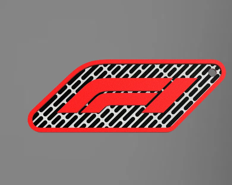 Móc khóa cảm hứng Formula One – Texture 3D - Image 6