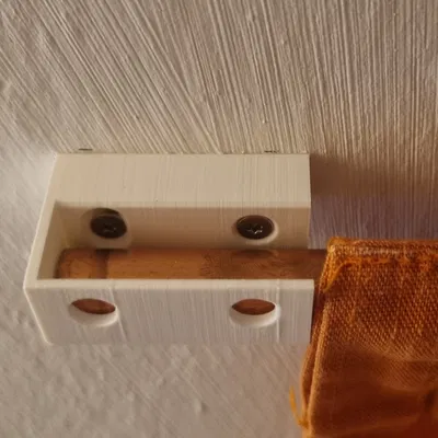 Giá đỡ cho thanh treo rèm 15mm