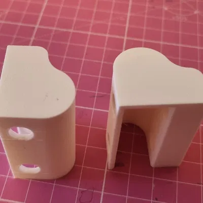 Giá đỡ cho thanh treo rèm 15mm