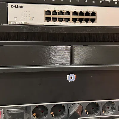 Tấm che Blank Plate dạng Mô-đun 1U cho Tủ Rack 19-inch