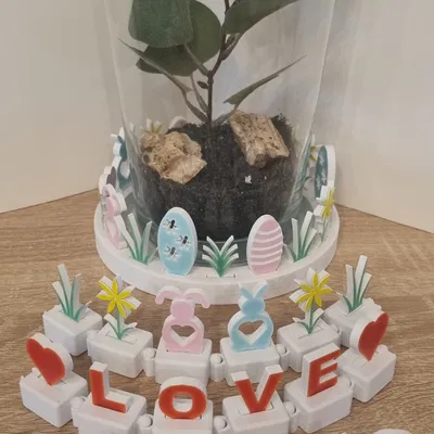 Hệ thống trang trí mô-đun – Vô vàn khả năng (Phục Sinh, Tình yêu & hơn nữa)