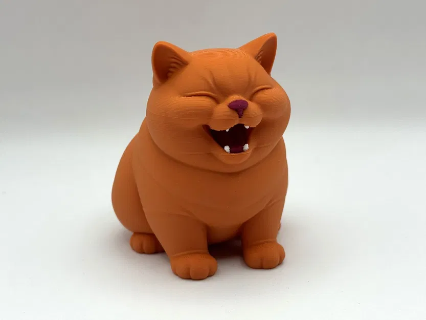 Happy Chonk Kitten – Bé mèo chonk cười tươi - Image 1