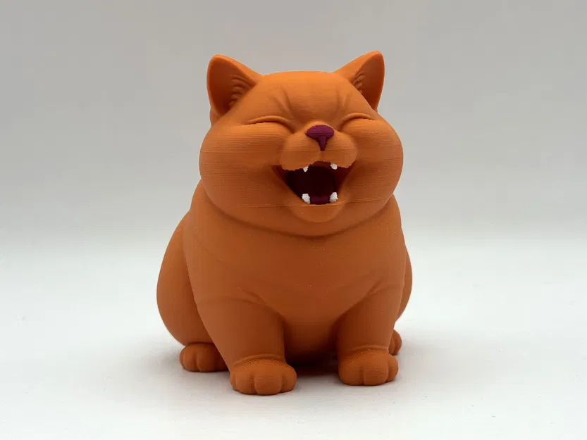 Happy Chonk Kitten – Bé mèo chonk cười tươi - Image 3