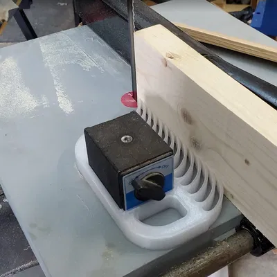 Featherboard - vừa magnetic base - kèm file STEP