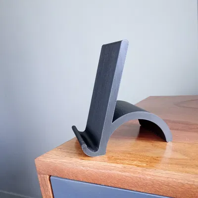 Giá đỡ điện thoại để bàn thanh lịch, sang; dễ in 3D