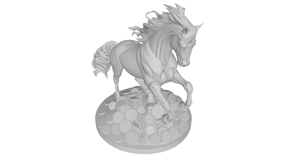 Tượng Ngựa Để Bàn (Desk Horse Statue) - Image 3