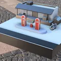 Shadow City – Mô hình quán cà phê & trạm xăng để in 3D - Thumbnail 3