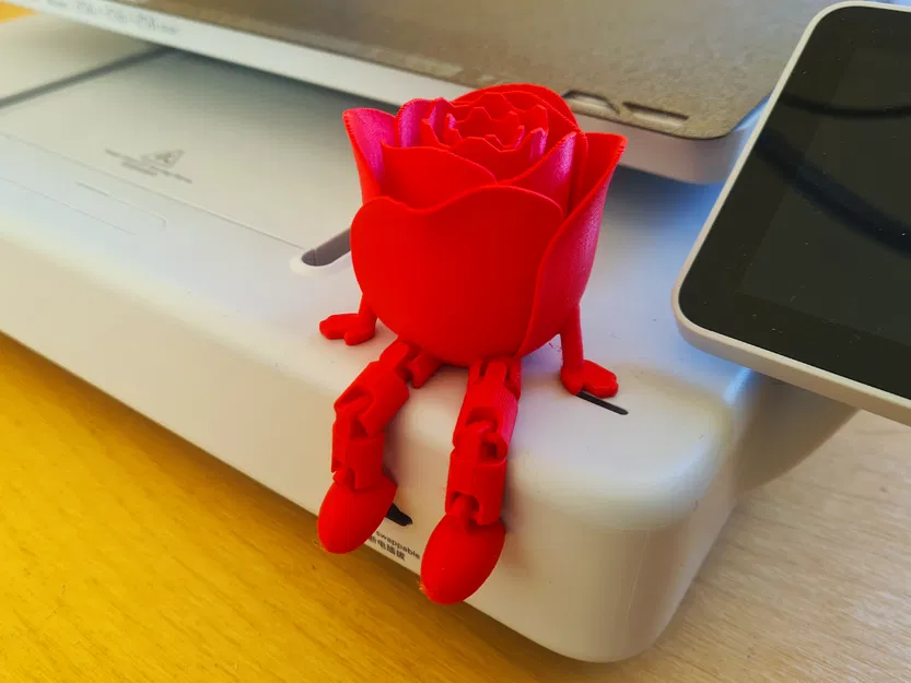 Hoa hồng khớp nối (Valentines Day) – Articulated Rose - Image 1