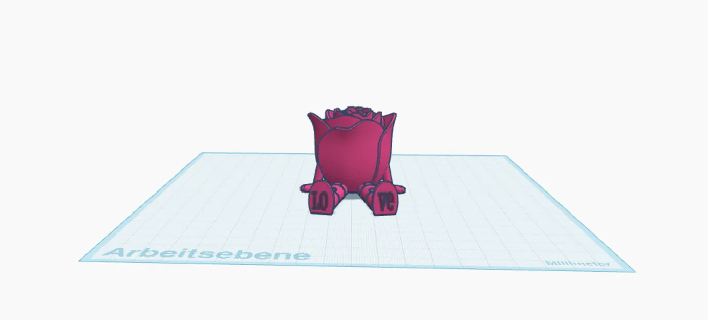 Móc Khóa Rose Love - Image 1