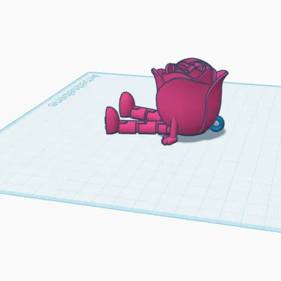 Móc Khóa Rose Love