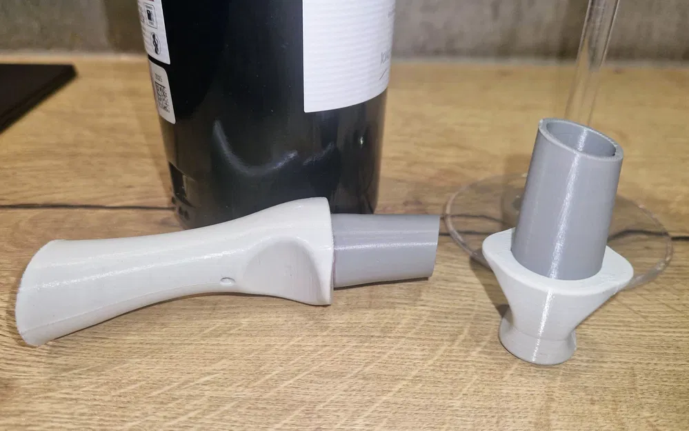 Dụng cụ sục khí rượu vang Venturi + Nút chặn (Stopper) - Image 3