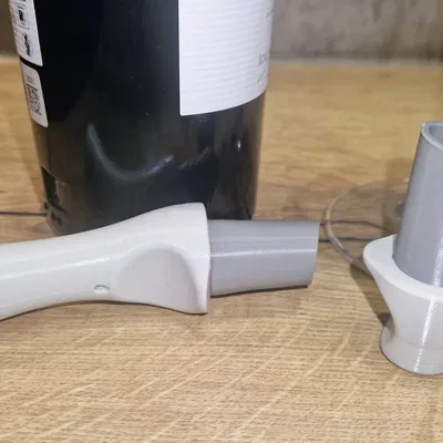 Dụng cụ sục khí rượu vang Venturi + Nút chặn (Stopper)