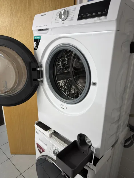 Bộ hỗ trợ xả Pumpenfilter cho máy giặt Hisense (in 3D, 2 mảnh) - Image 3