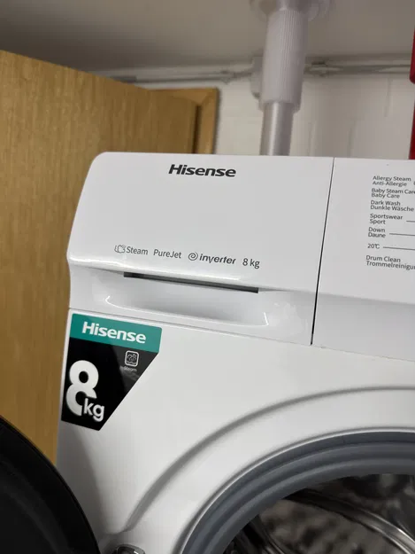 Bộ hỗ trợ xả Pumpenfilter cho máy giặt Hisense (in 3D, 2 mảnh) - Image 4