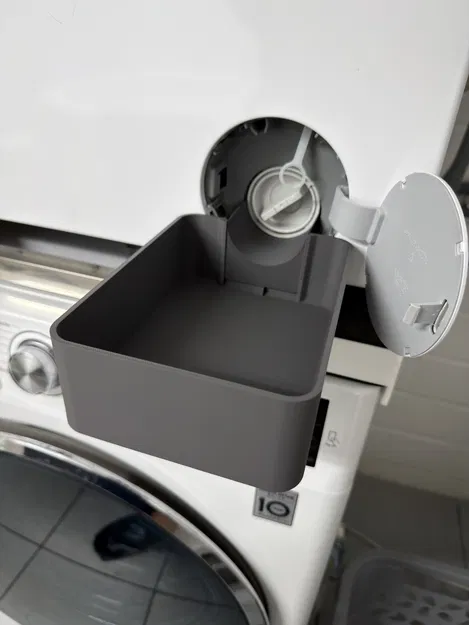 Bộ hỗ trợ xả Pumpenfilter cho máy giặt Hisense (in 3D, 2 mảnh) - Image 5