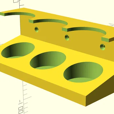 Kệ gắn tường cho 3 cối xay tiêu gravity điện sạc USB