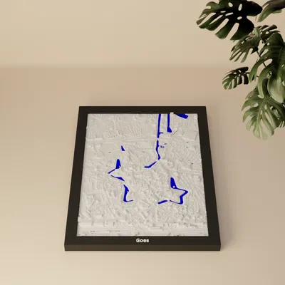 Goes, Netherlands - Mô hình thu nhỏ 3D